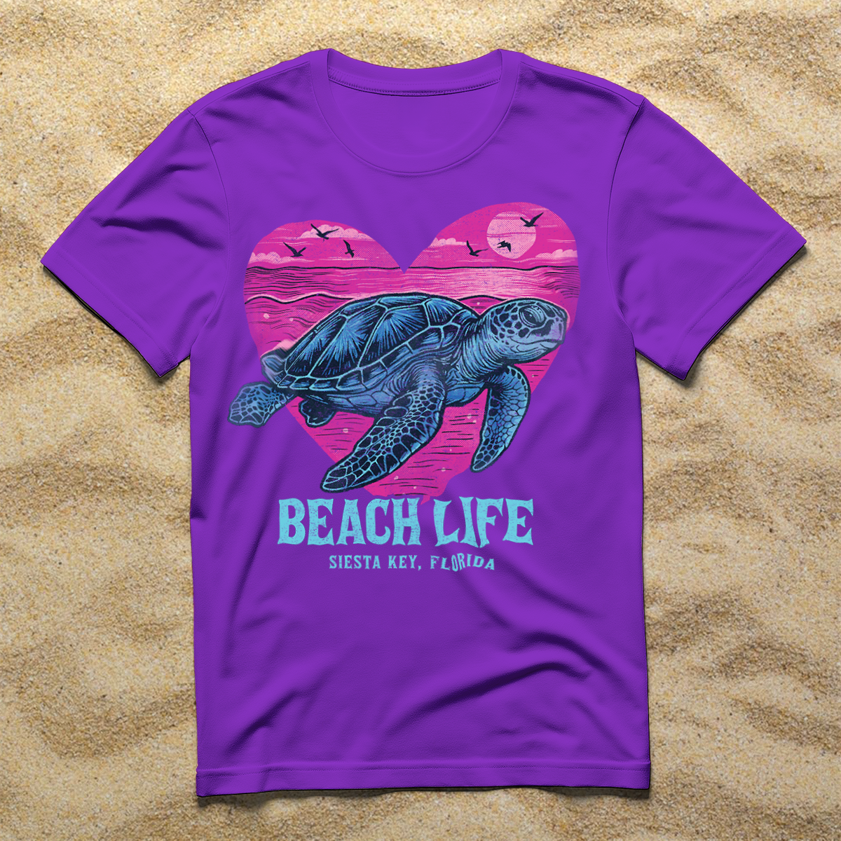 BEACH — TURTLE HEART